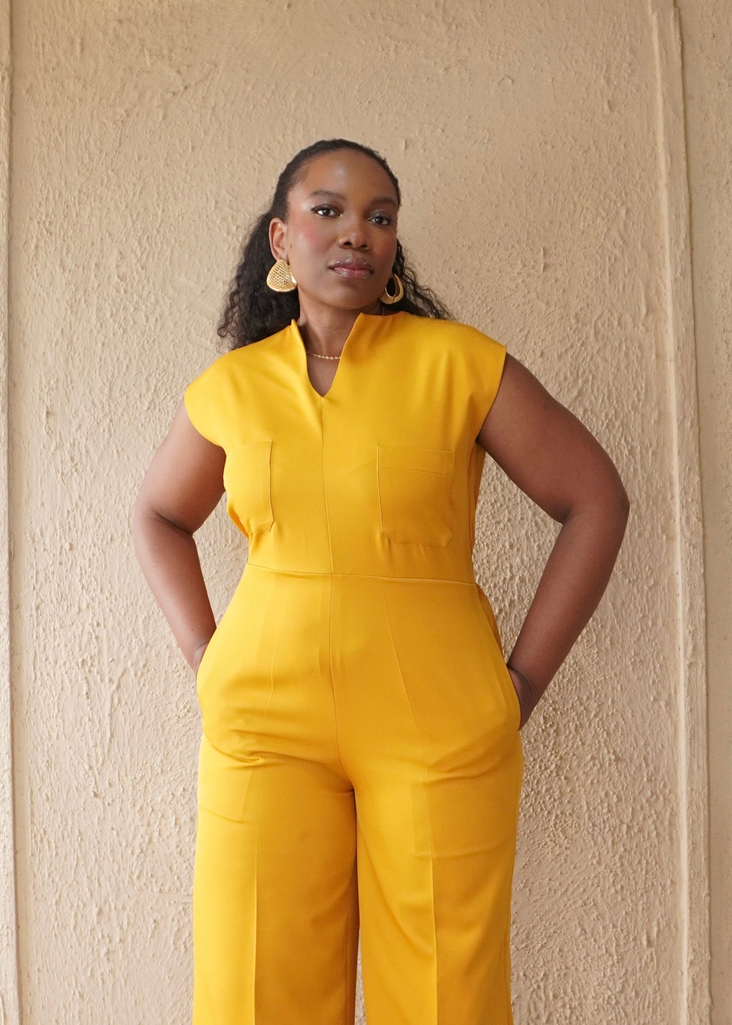 Wonuola Jumpsuit Mustard