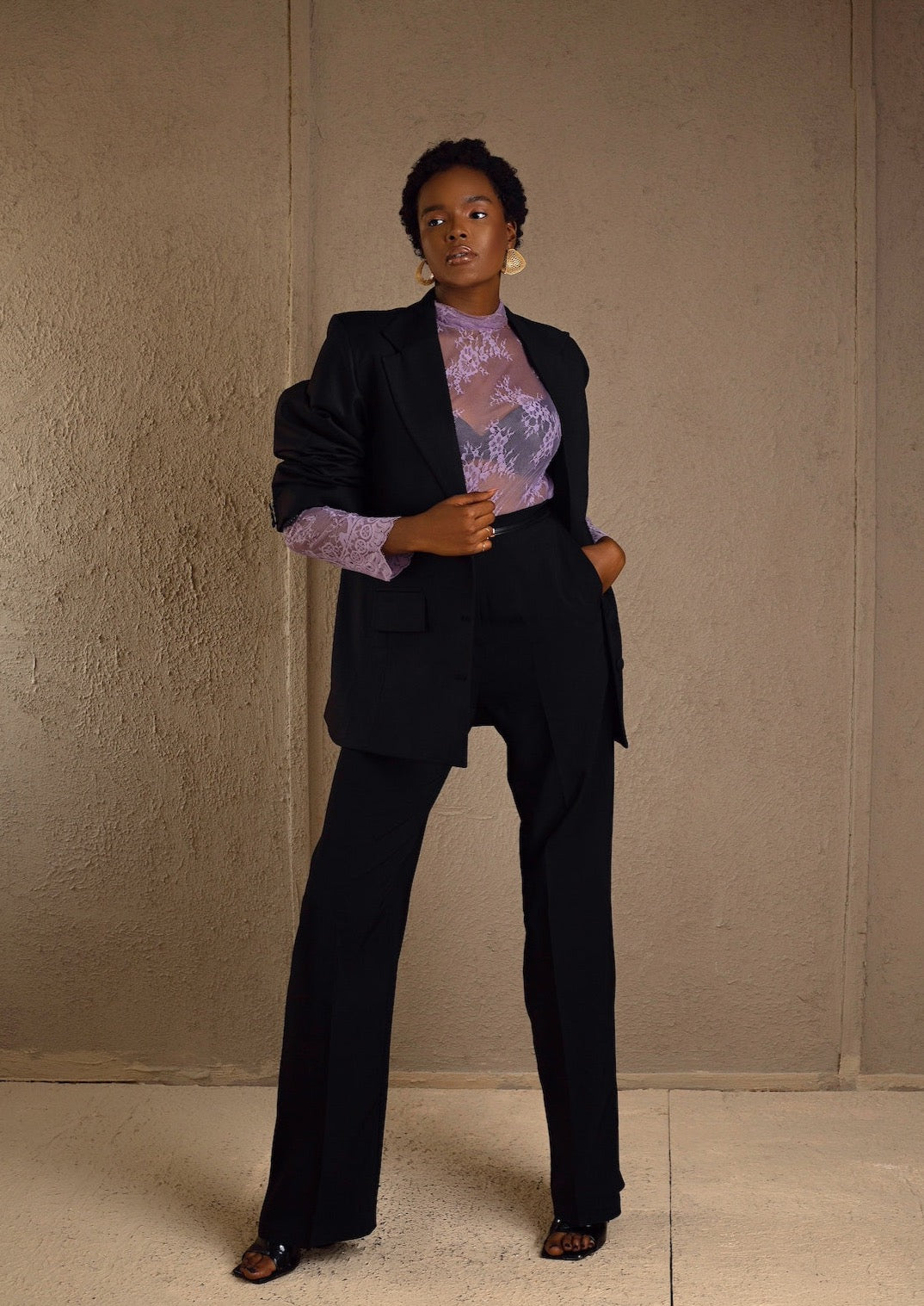 Salone Blazer Black