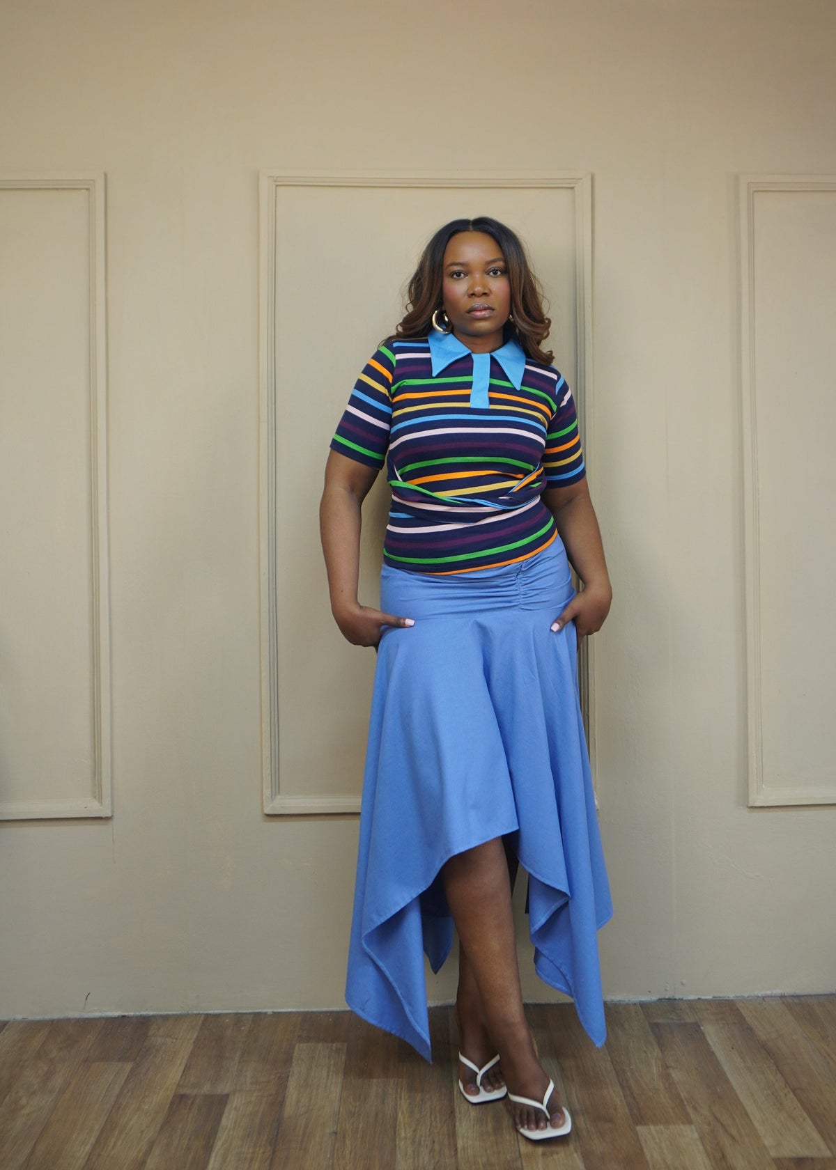 Polo Twist Top