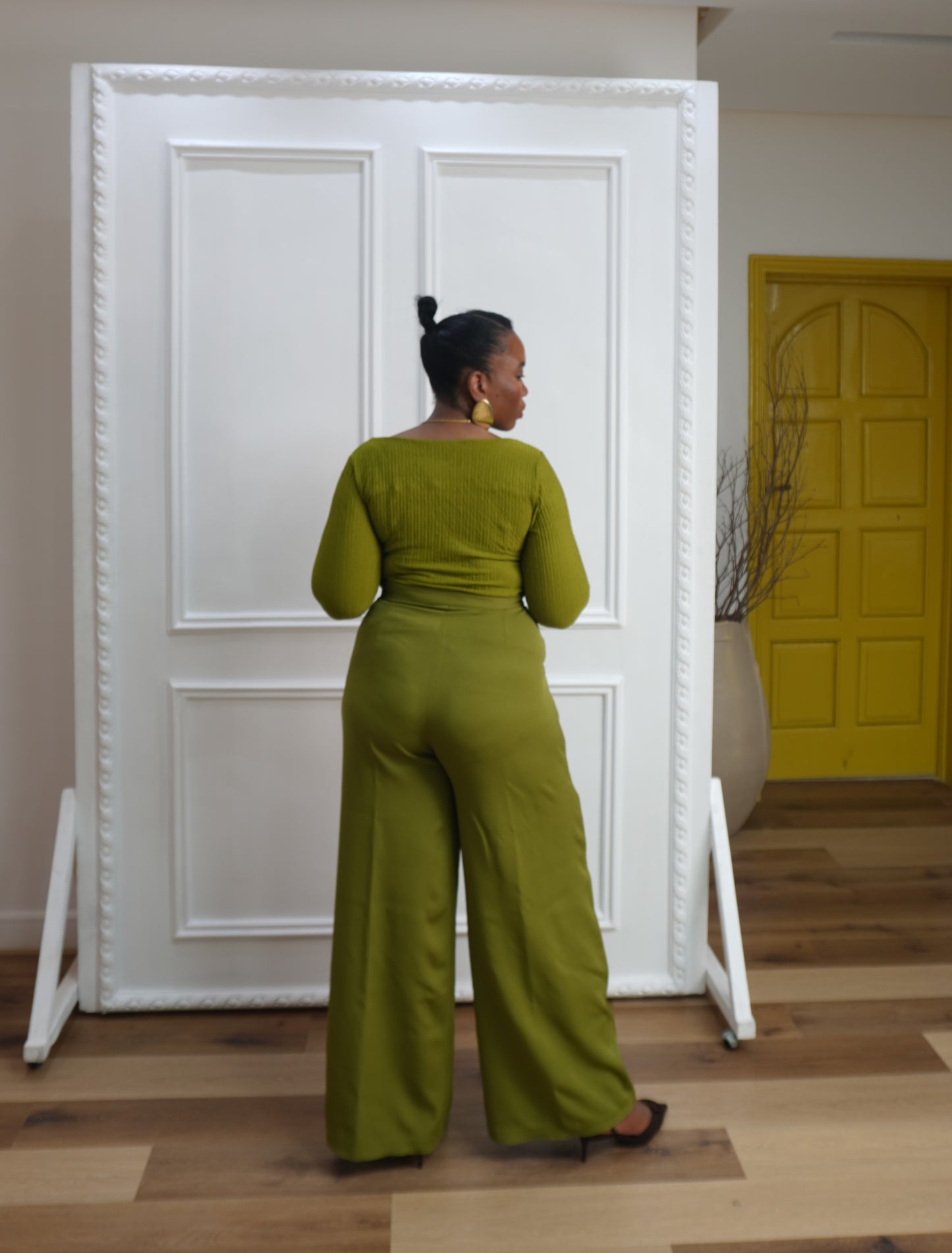 Faith Pants Olive Green