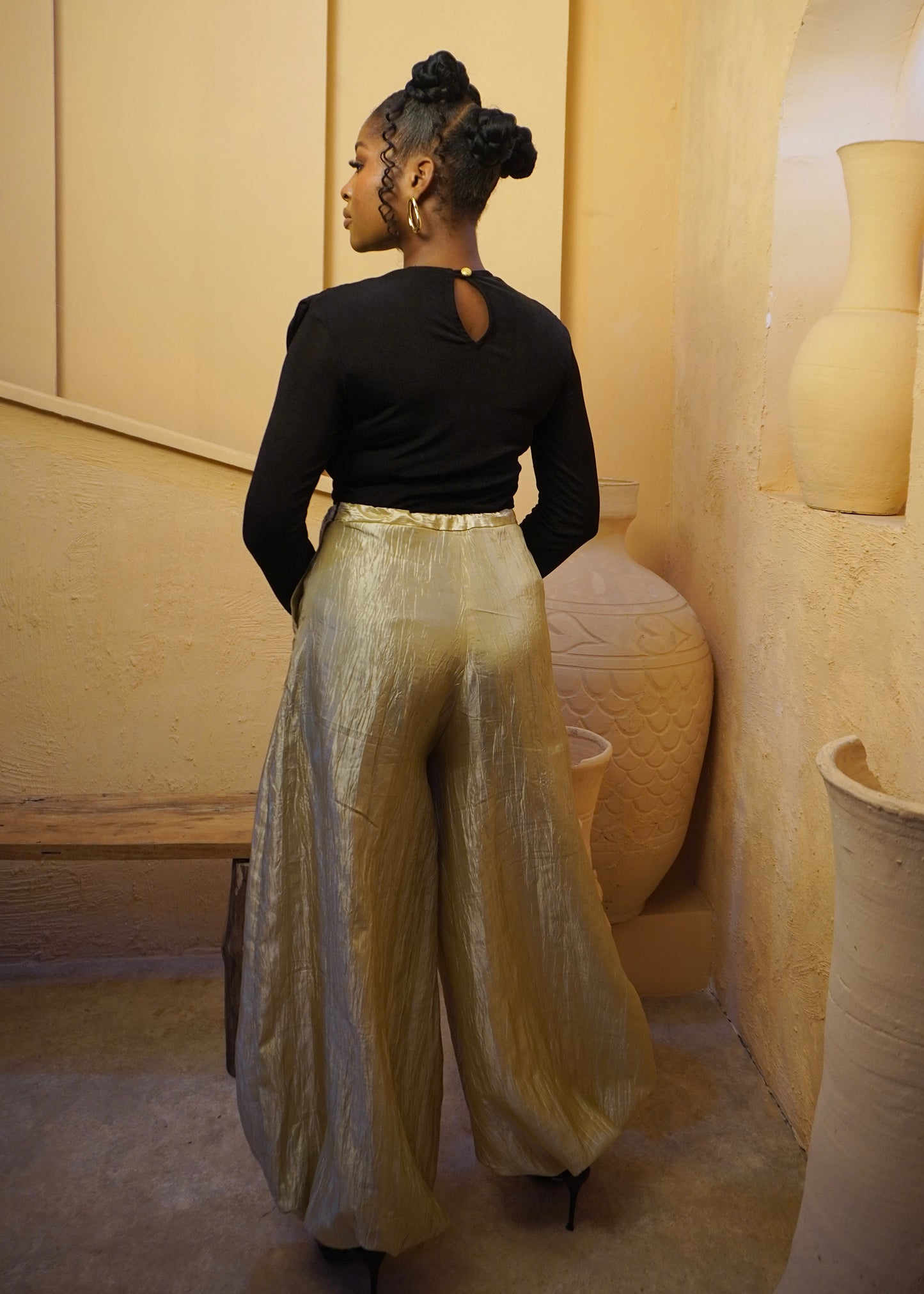 Balloon Pants Champagne