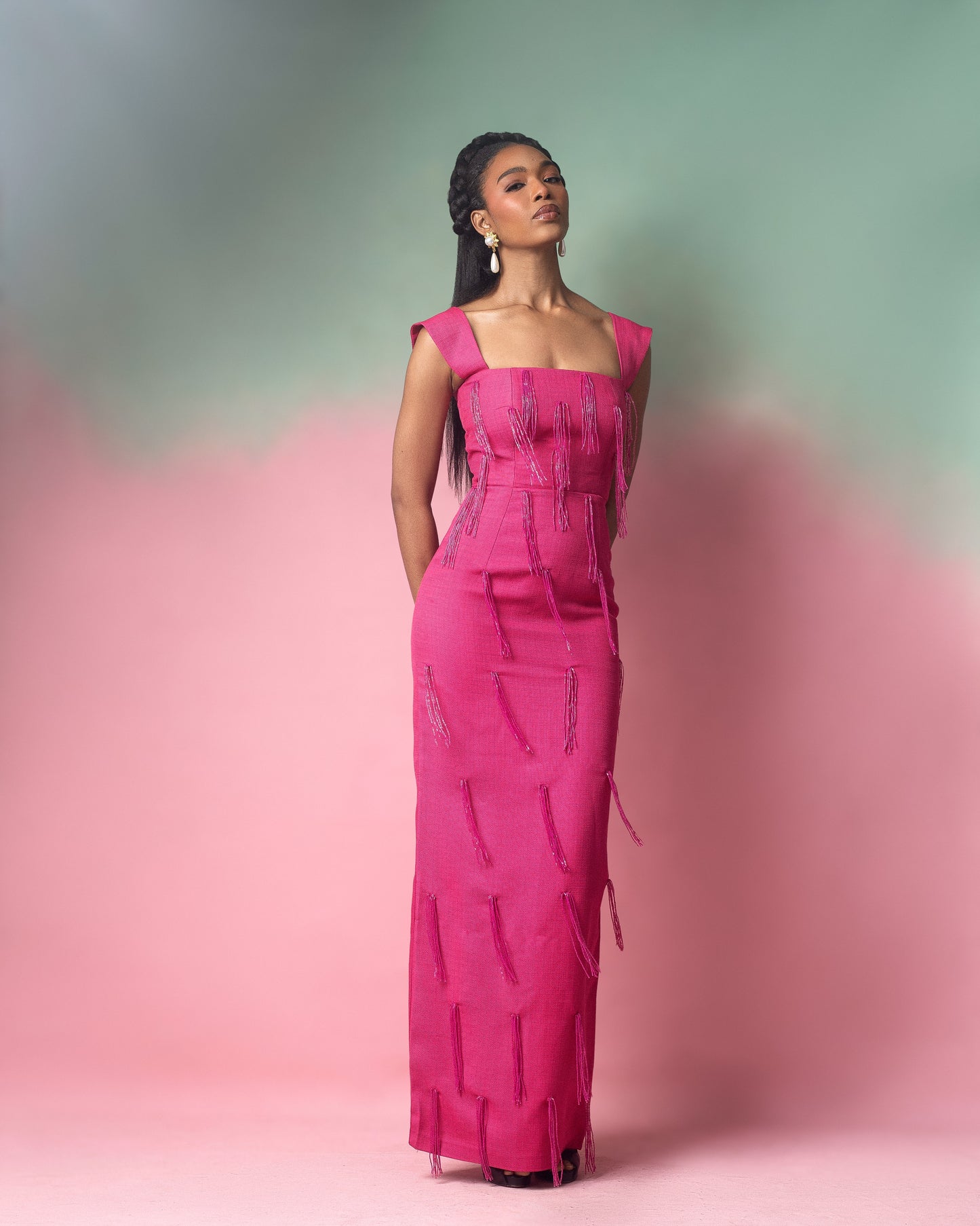 Tarieme Dress Pink