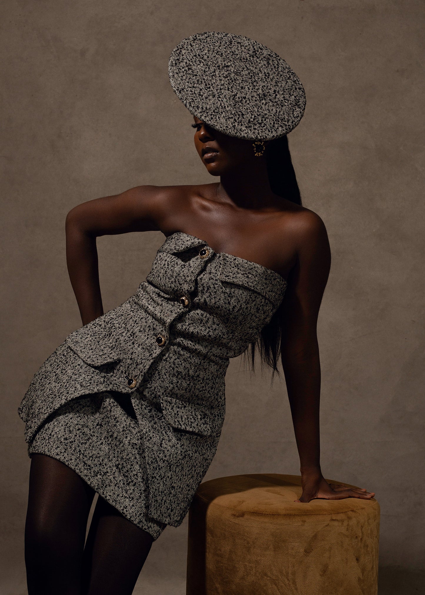 Obsidian Tweed Set