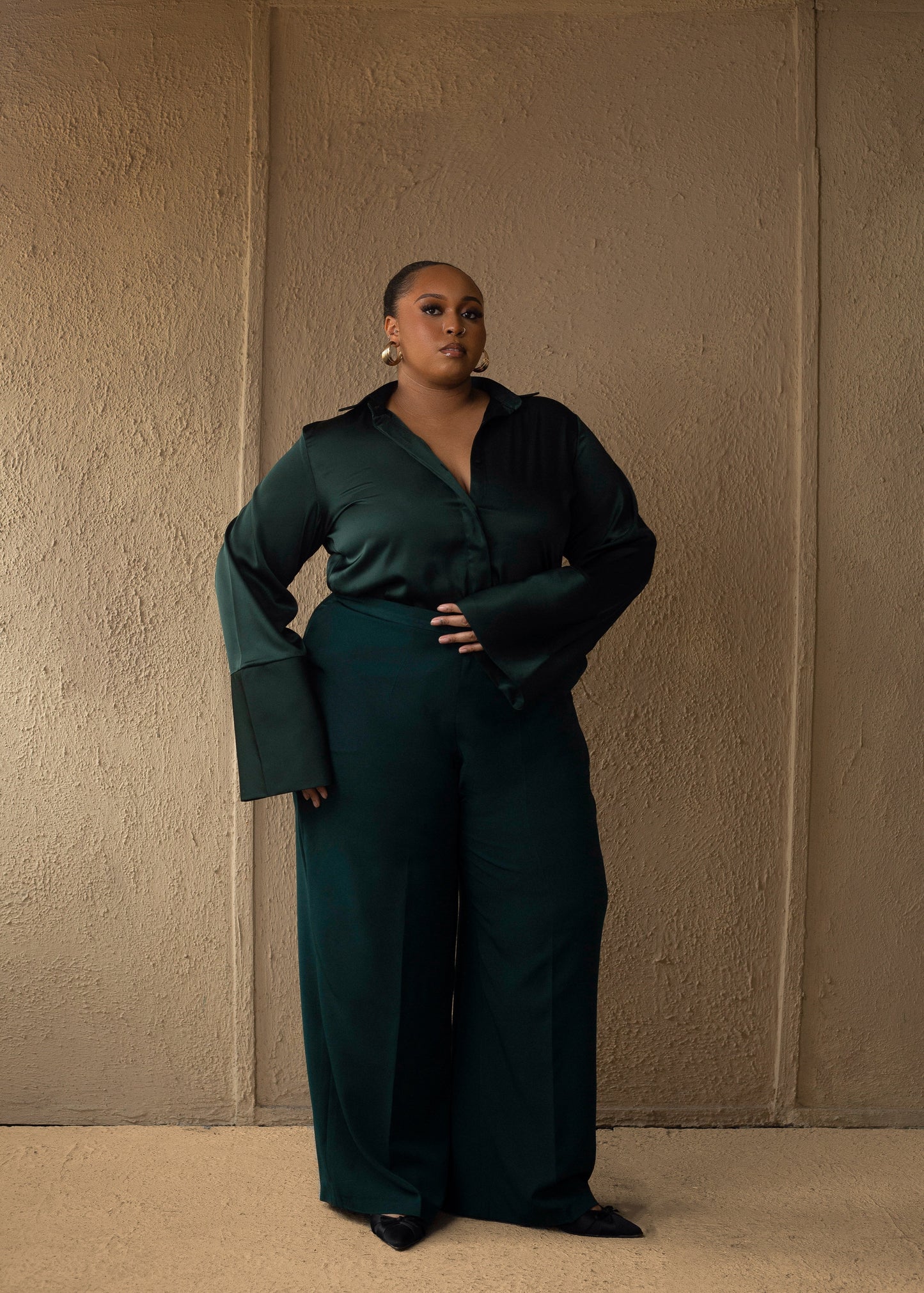 Tamara Pants Emerald