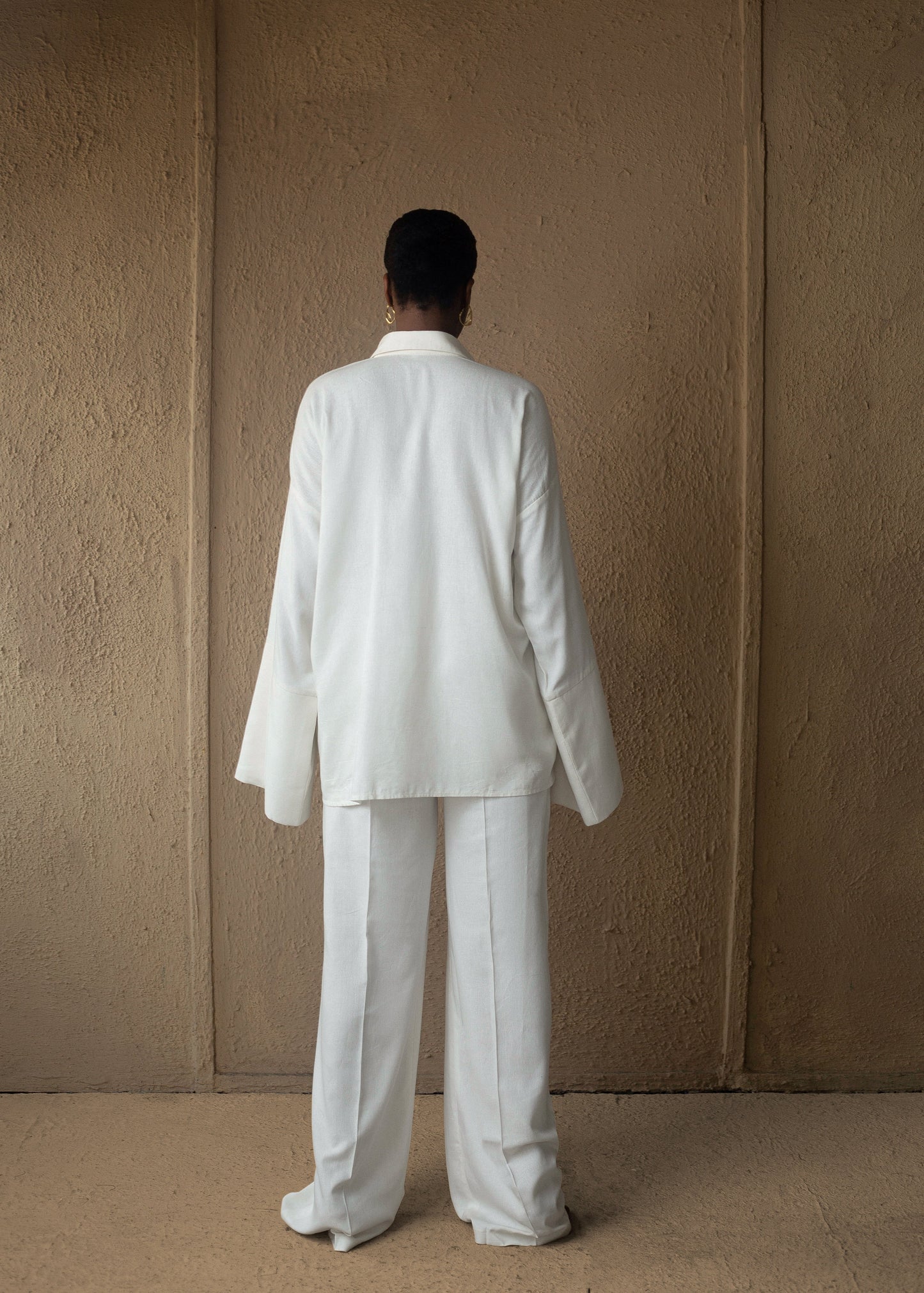 Easy pants linen off white