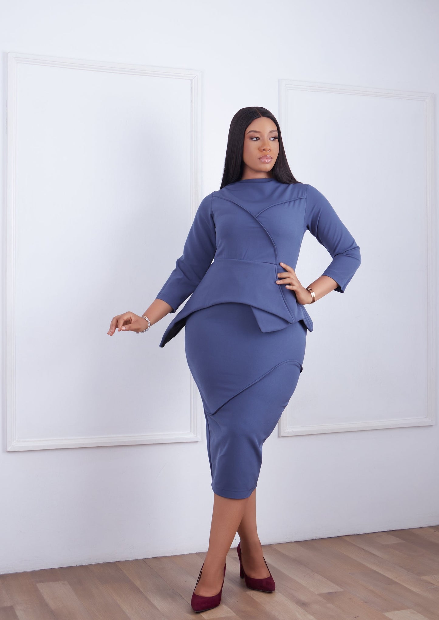 Crema Dress Pewter