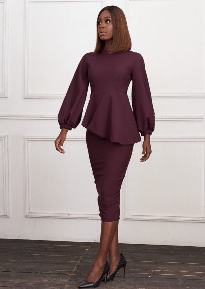 Ivie Set - Plum
