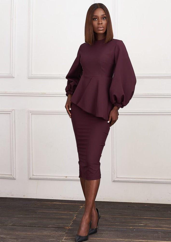 Ivie Set - Plum
