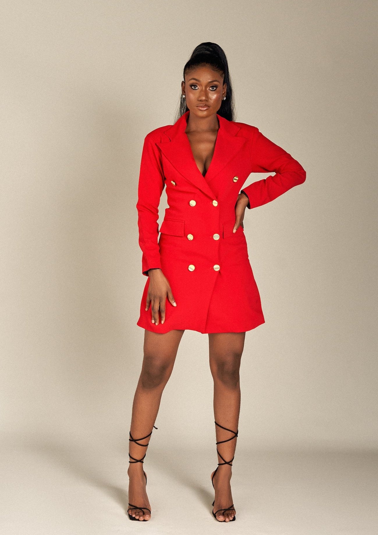 Rio Dress Red