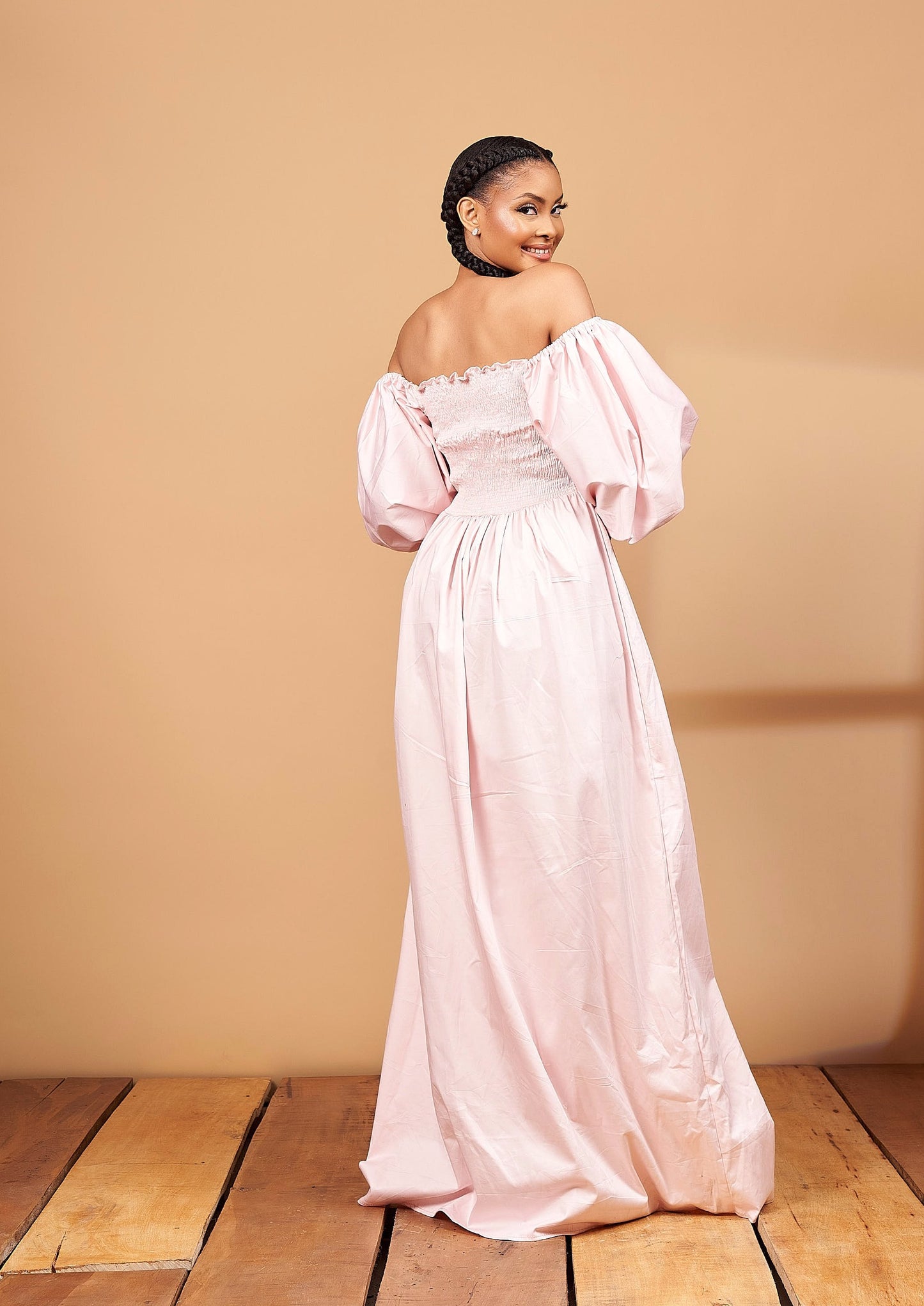 Romola Maxi Blush Pink