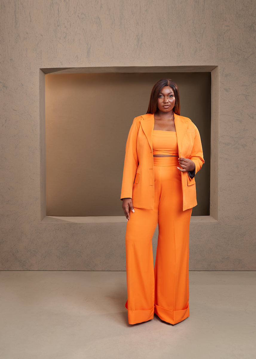 Alali Suit Set - Orange