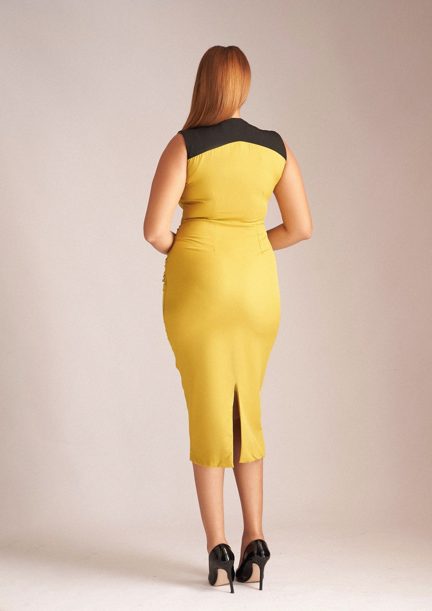 Kosi Dress Chartreuse