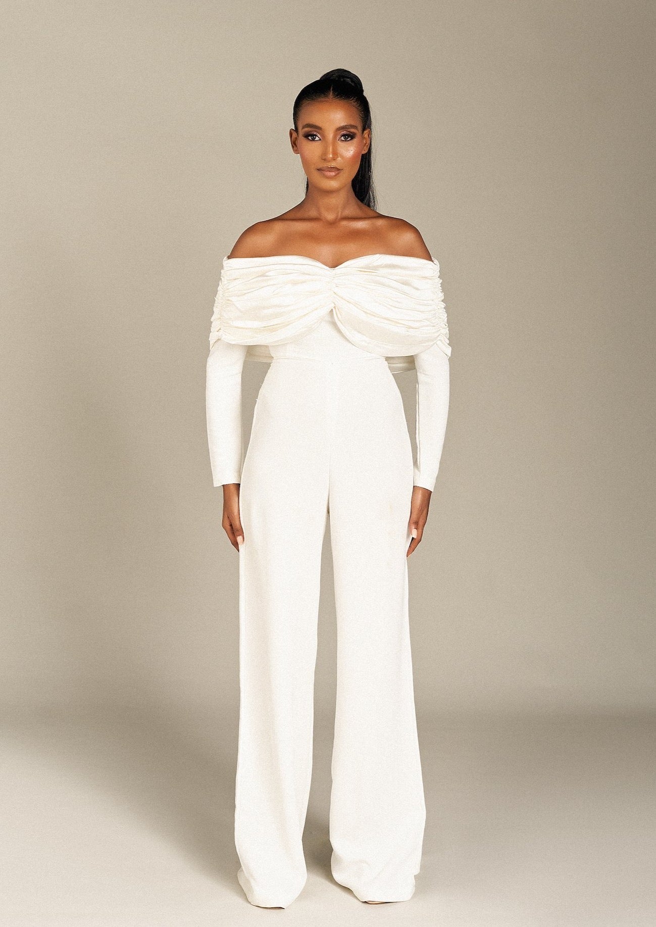 Dallas Jumpsuit White
