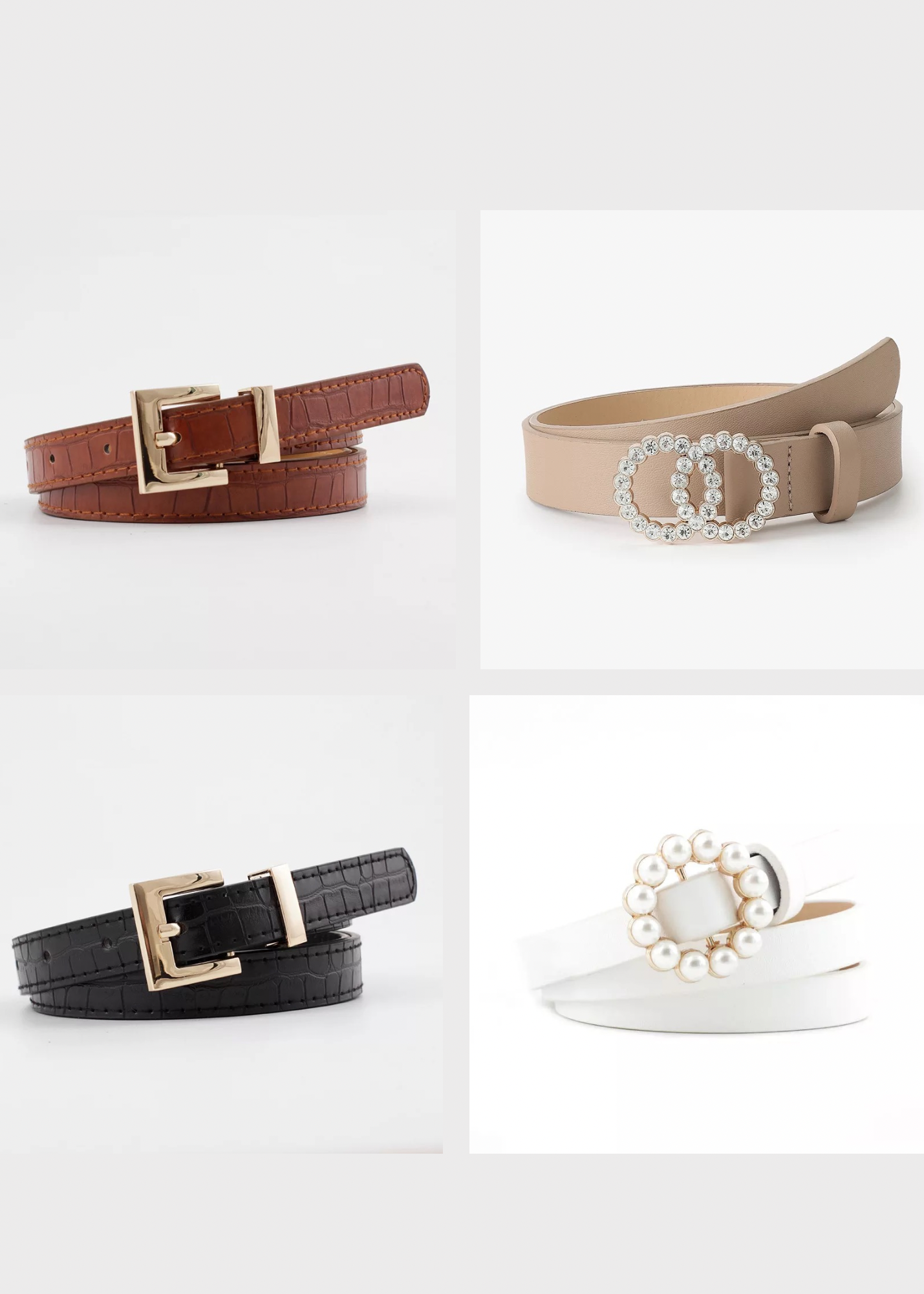 Vegan Leather Belts