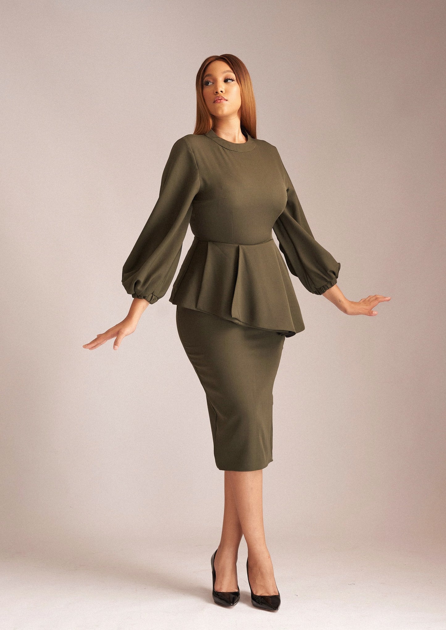 Ivie Set Olive Green