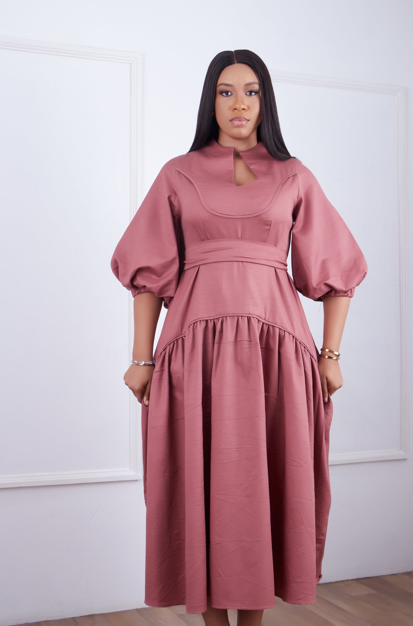 Macchiato Dress Mauve