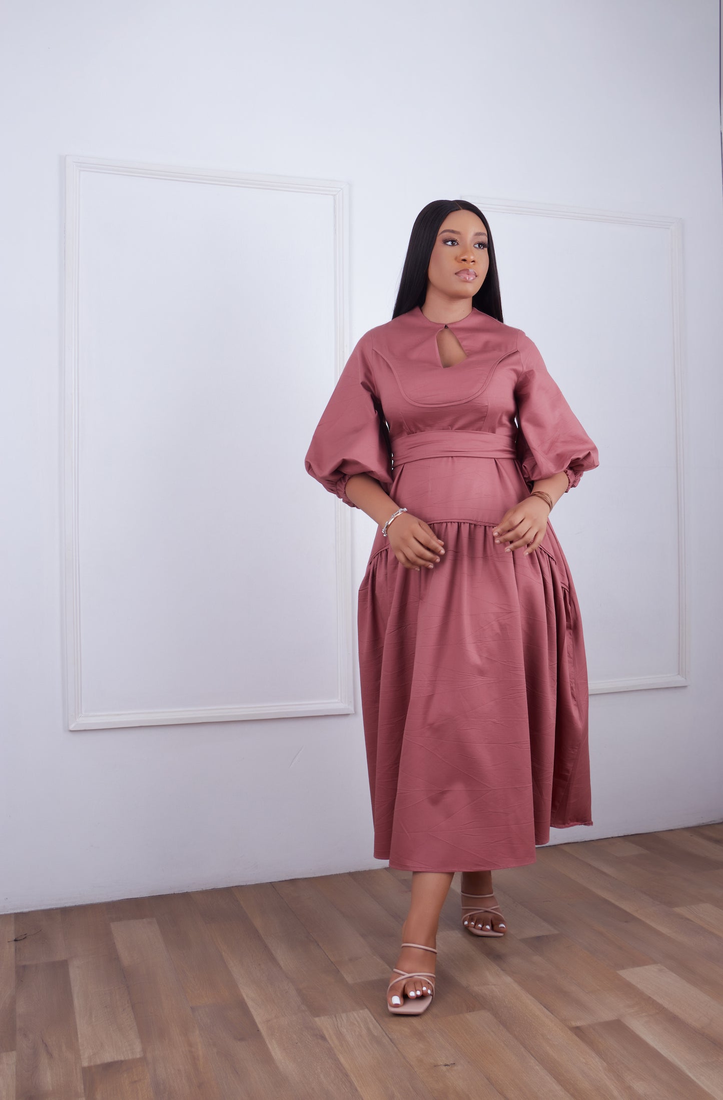 Macchiato Dress Mauve