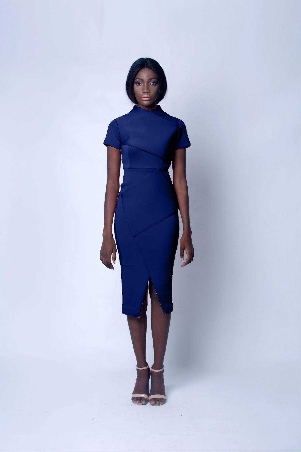 Cairo Dress Navy