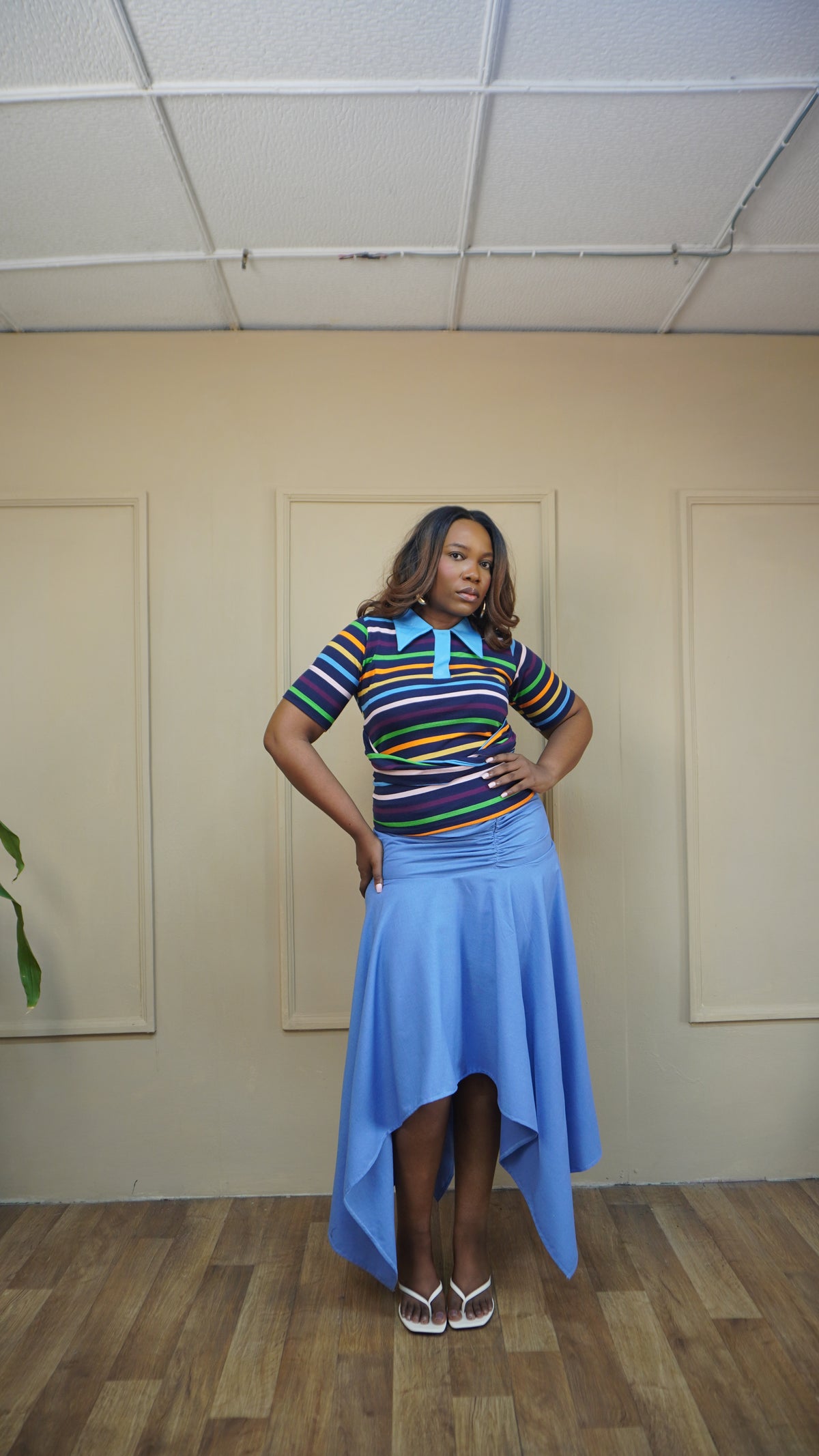 Polo Twist Top