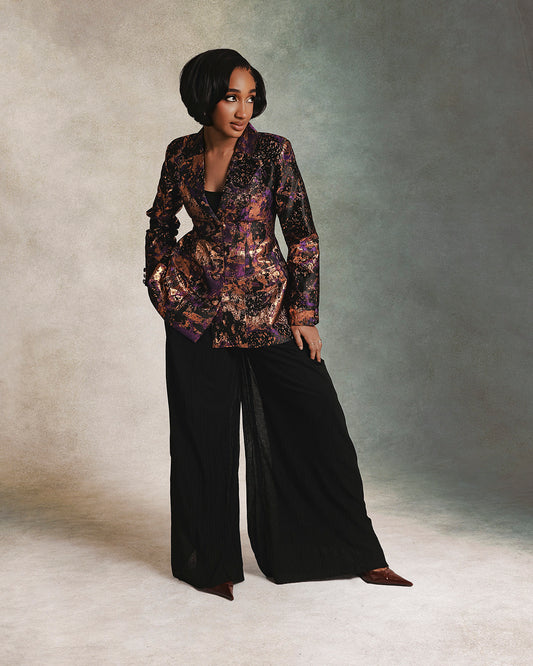 LB Suit Set Jacquard