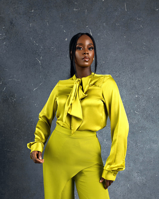 Russet shirt Olive green