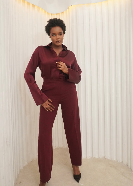 Tamara Pants Burgundy