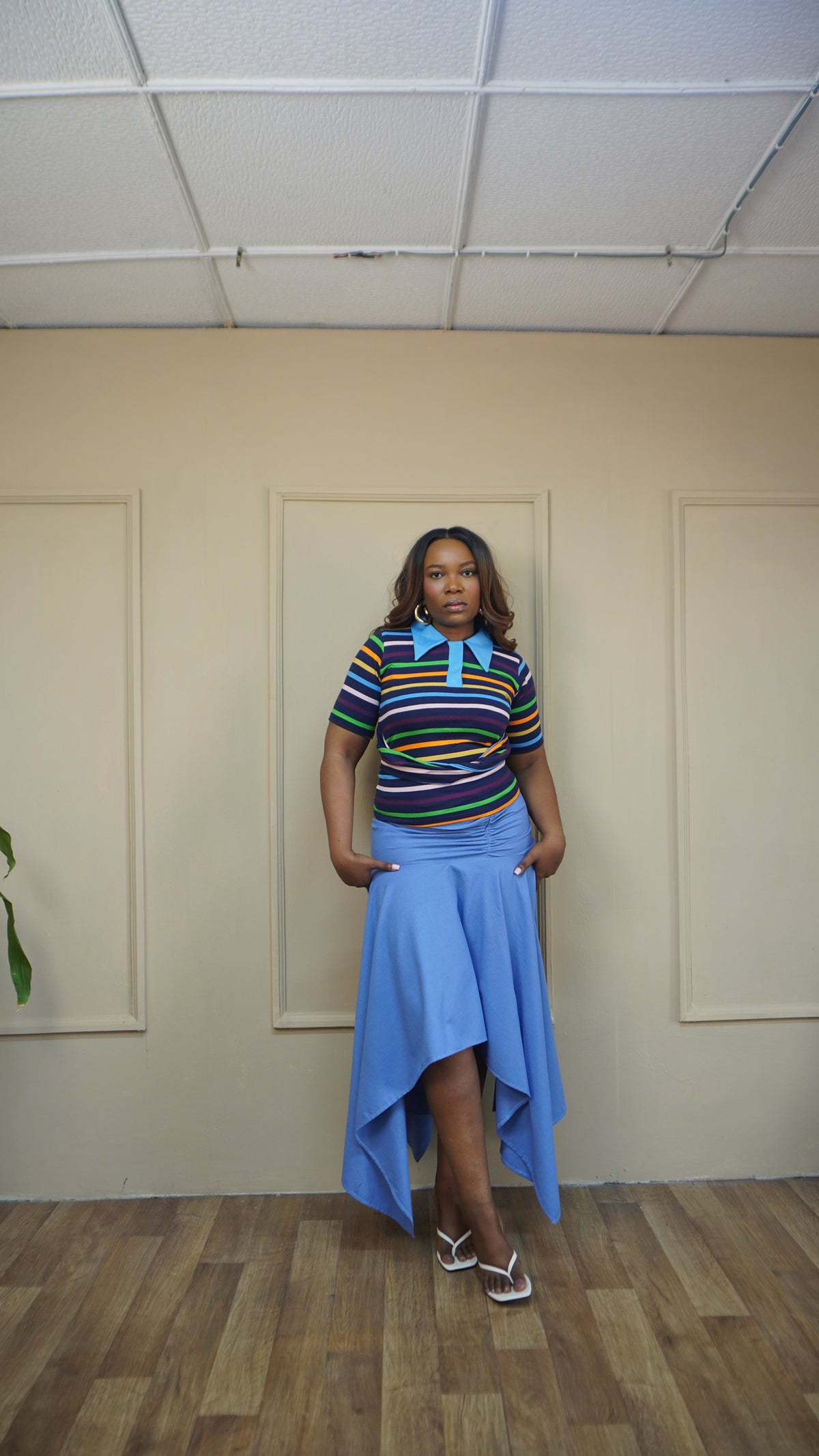 Polo Twist Top