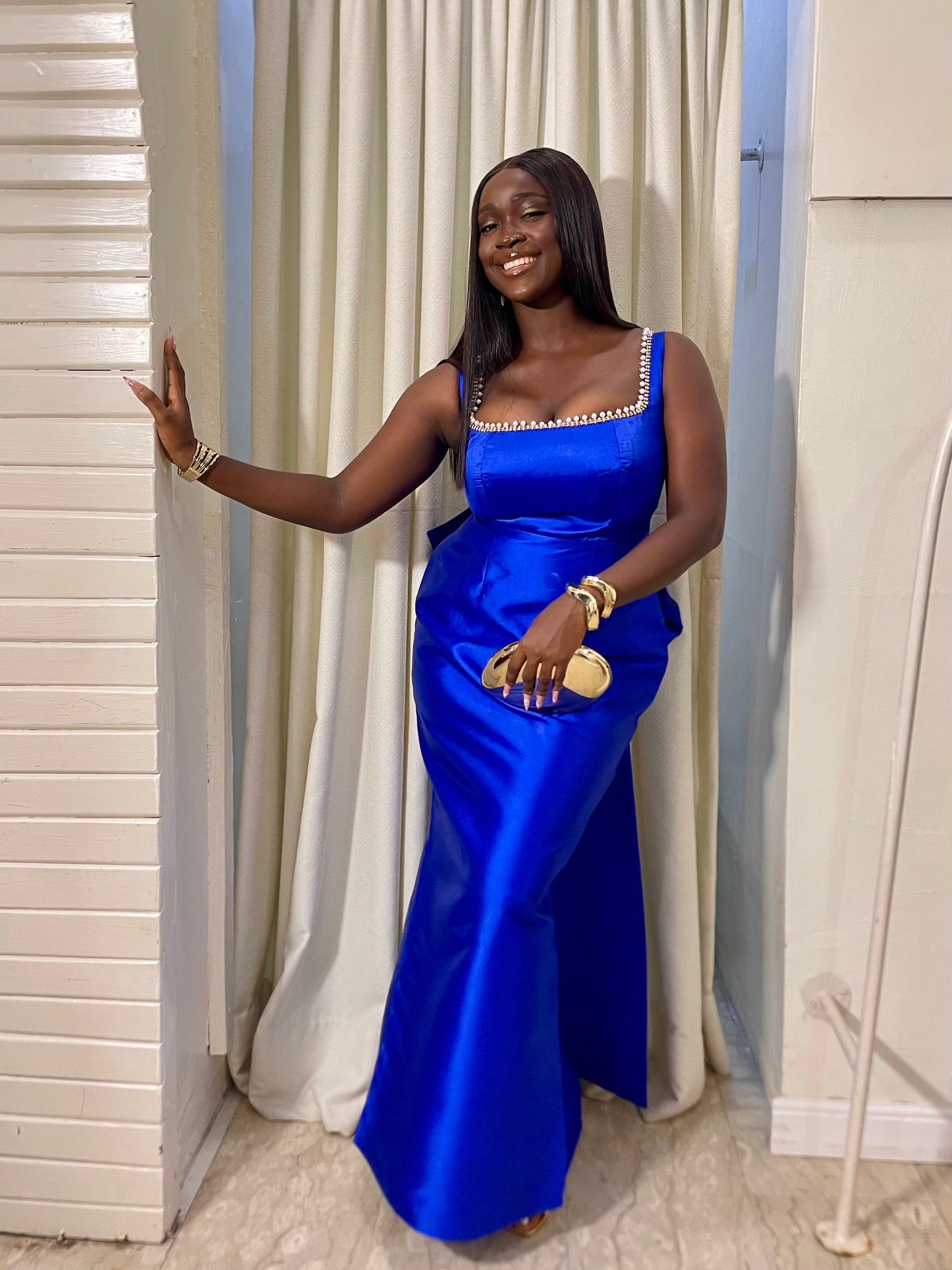 Tomilade Dress Cobalt Blue