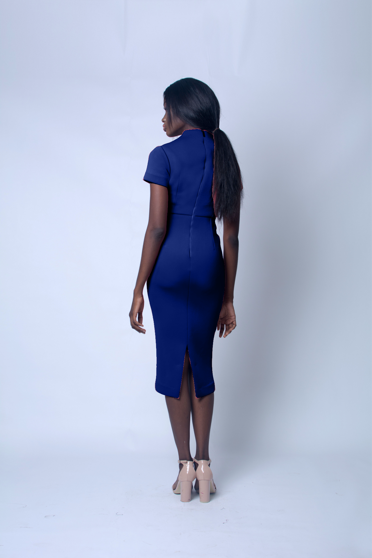 Cairo Dress Navy