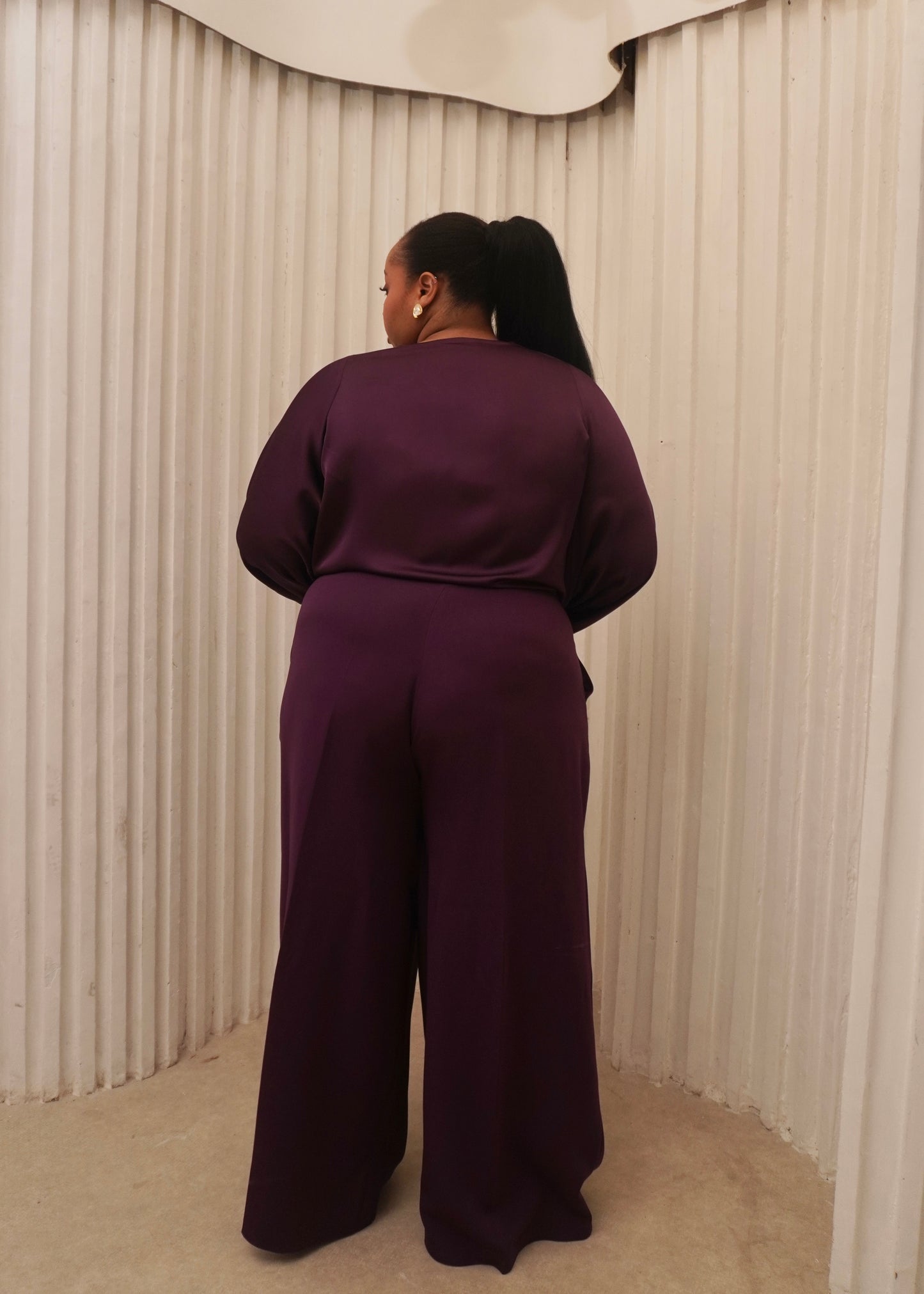 Samira Sleeved Purple