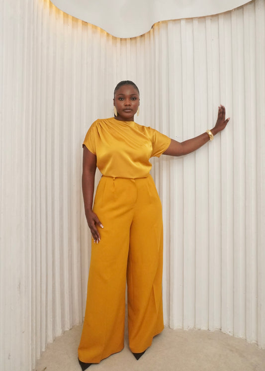 Grace Pants Mustard