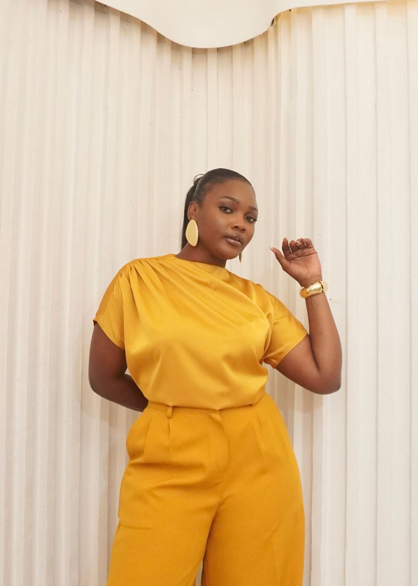 Grace Pants Mustard