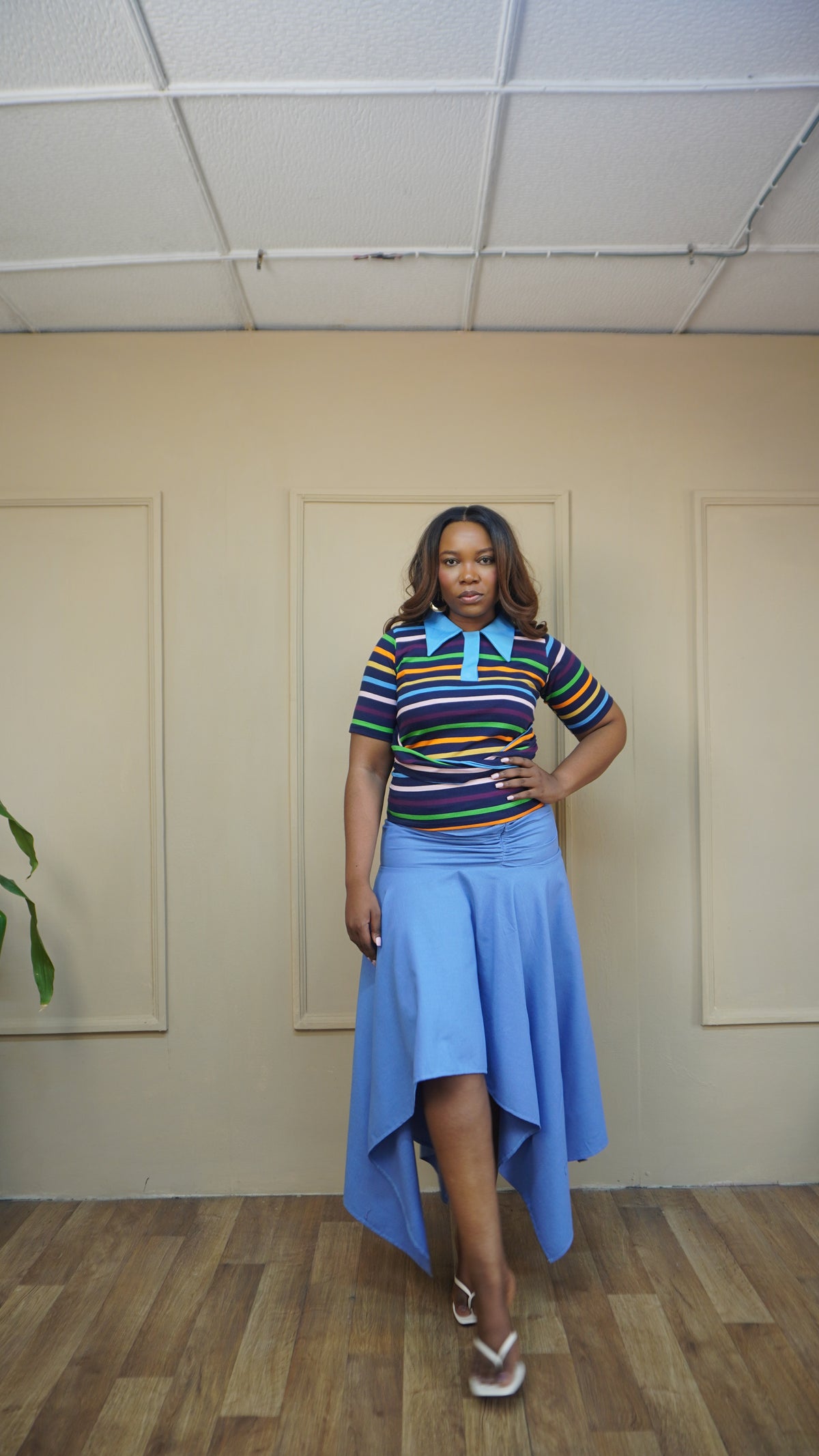 Polo Twist Top