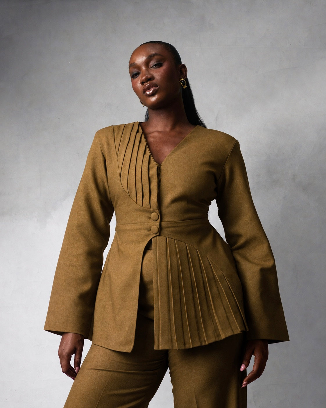 Thandie Suit Olive