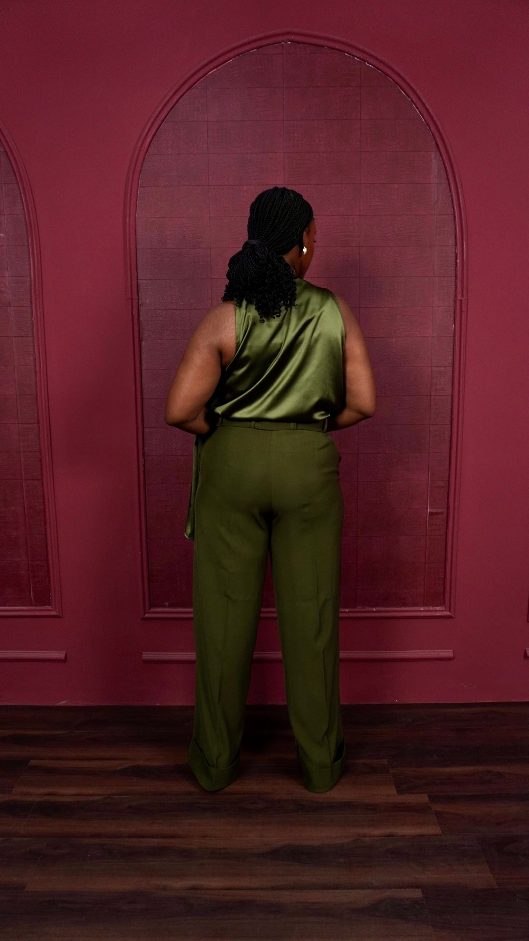 Kamala Pants Forest Green