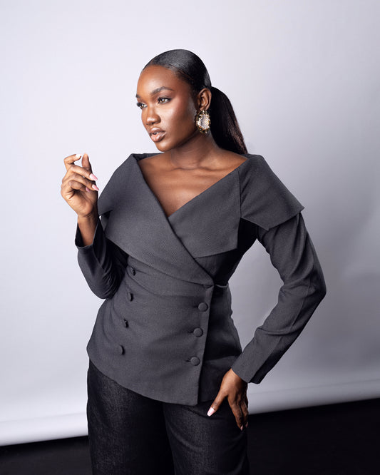 Zikora Blazer Top