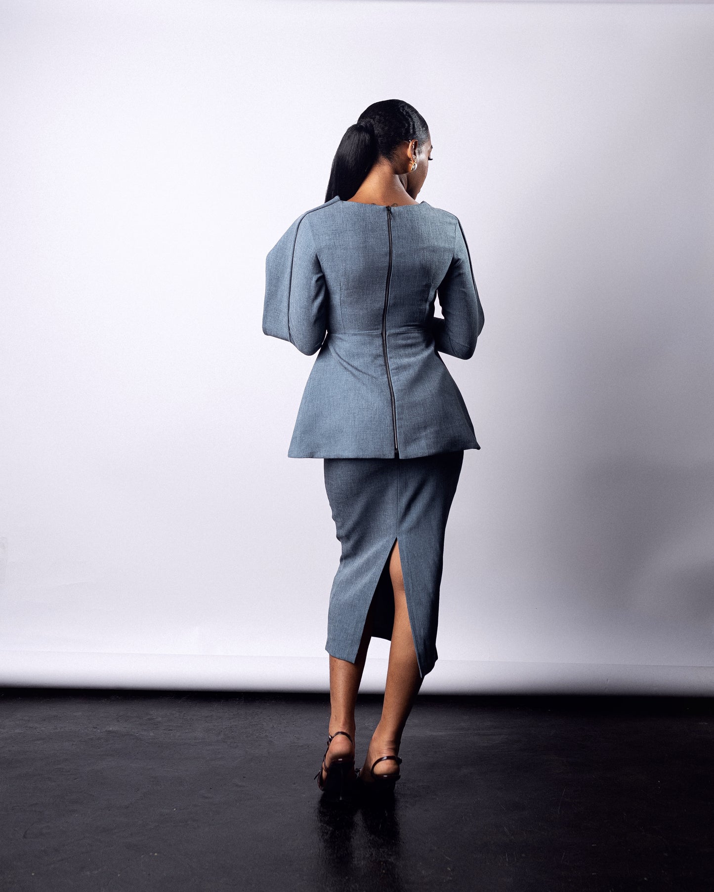 Habiba Set Frosty Blue