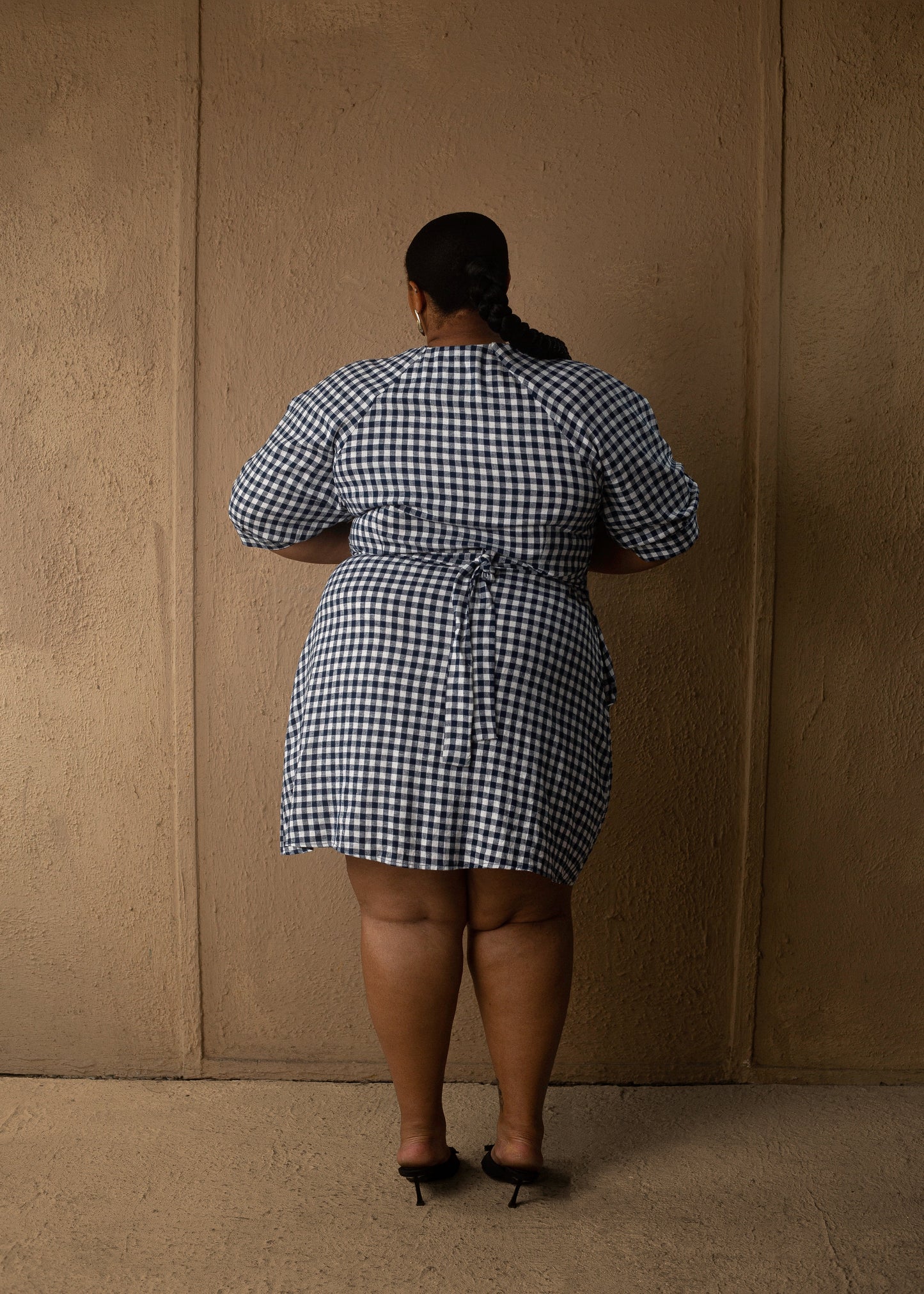 Mini Shirt Dress Gingham