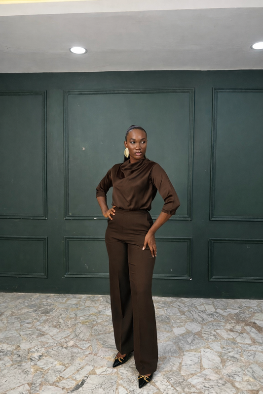 Samira Sleeved Brown