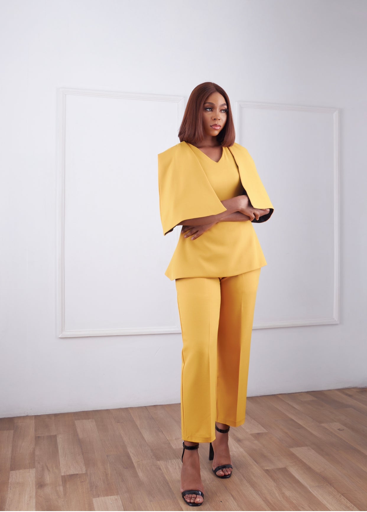 Preorder Omosede Pant Set Mustard