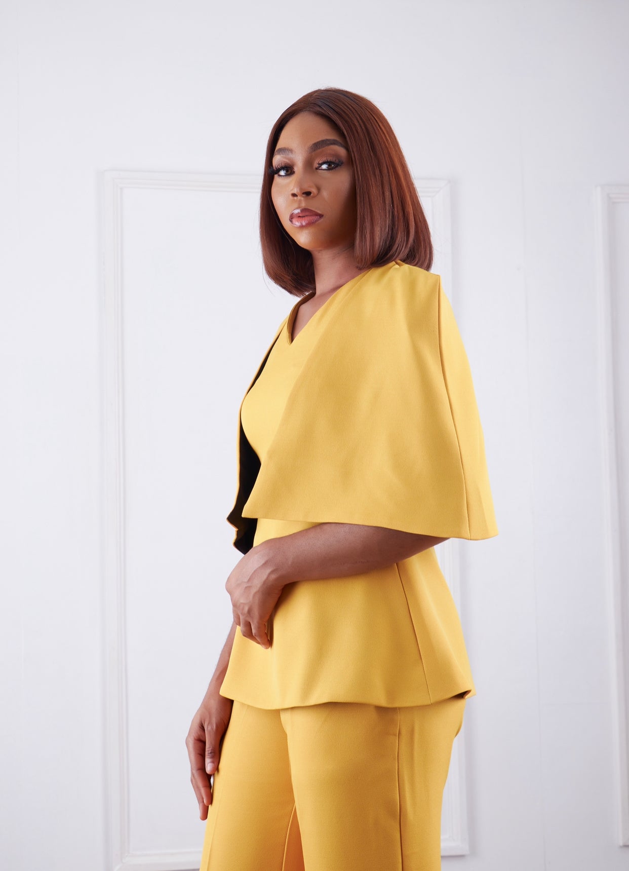 Preorder Omosede Pant Set Mustard