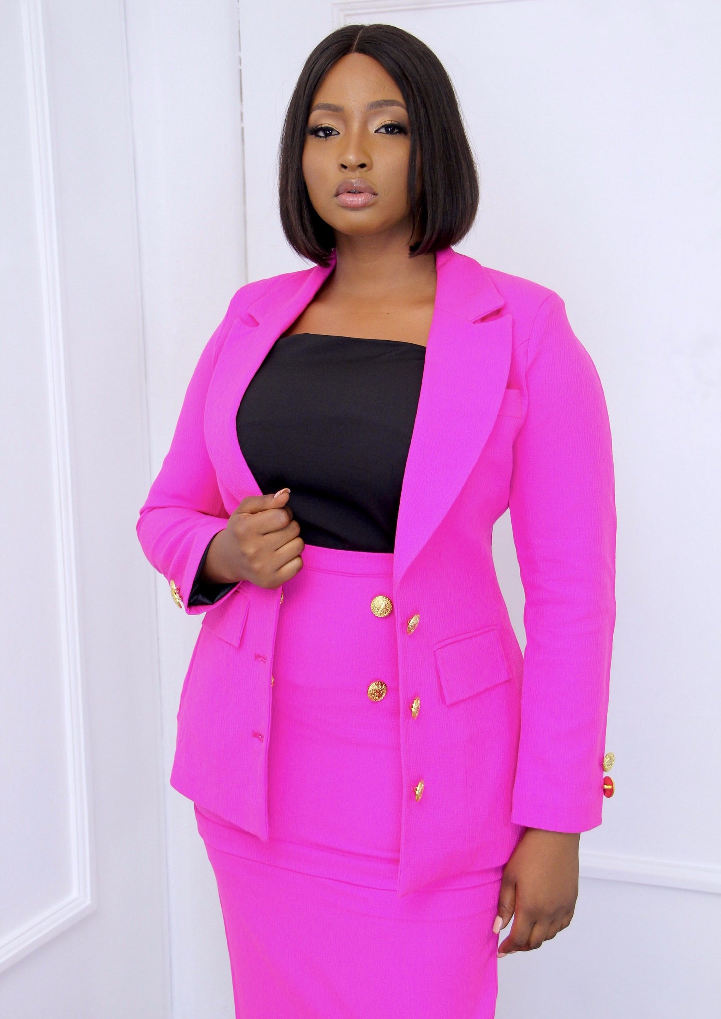 Imisi Suit Set Pink