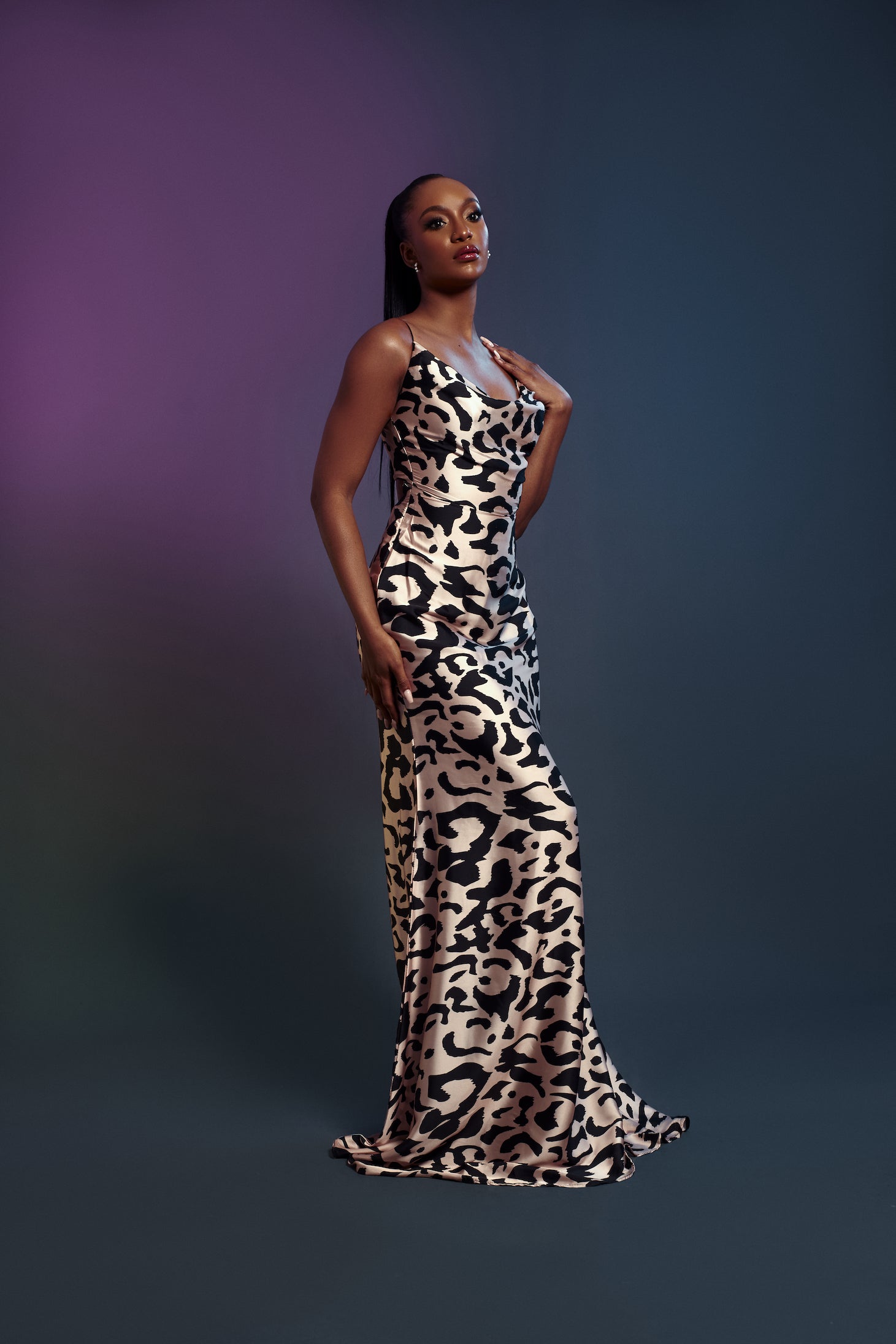 Biba animal print store dress